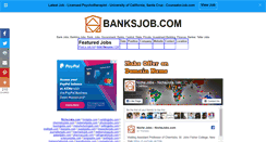 Desktop Screenshot of banksjob.com